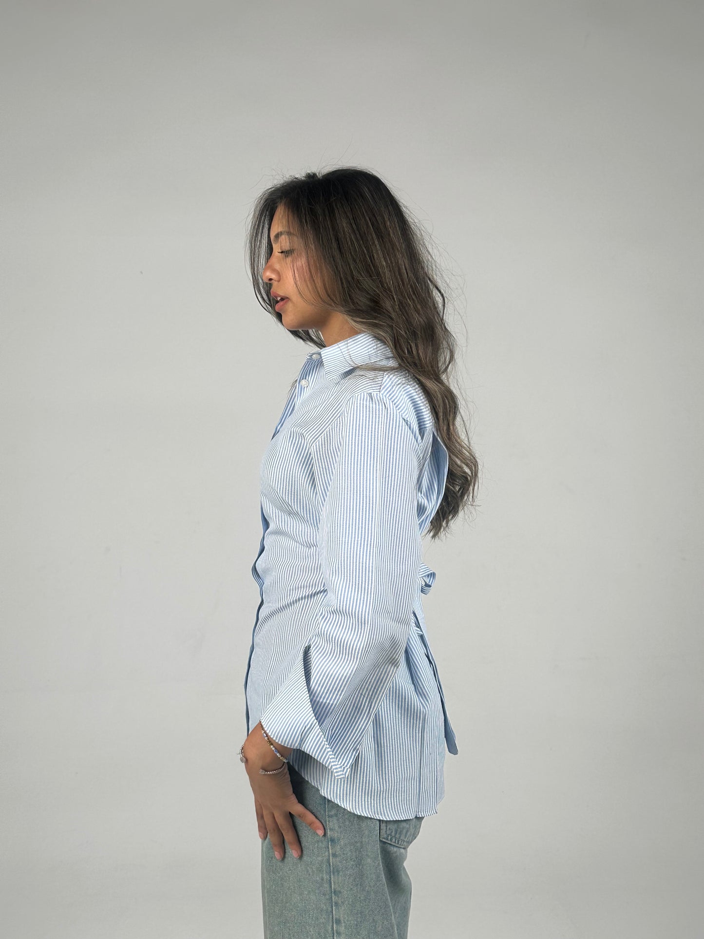 Striped Sculpt shirt
