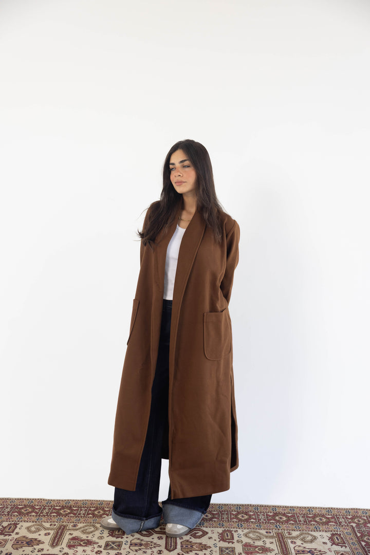 Coat in Brown