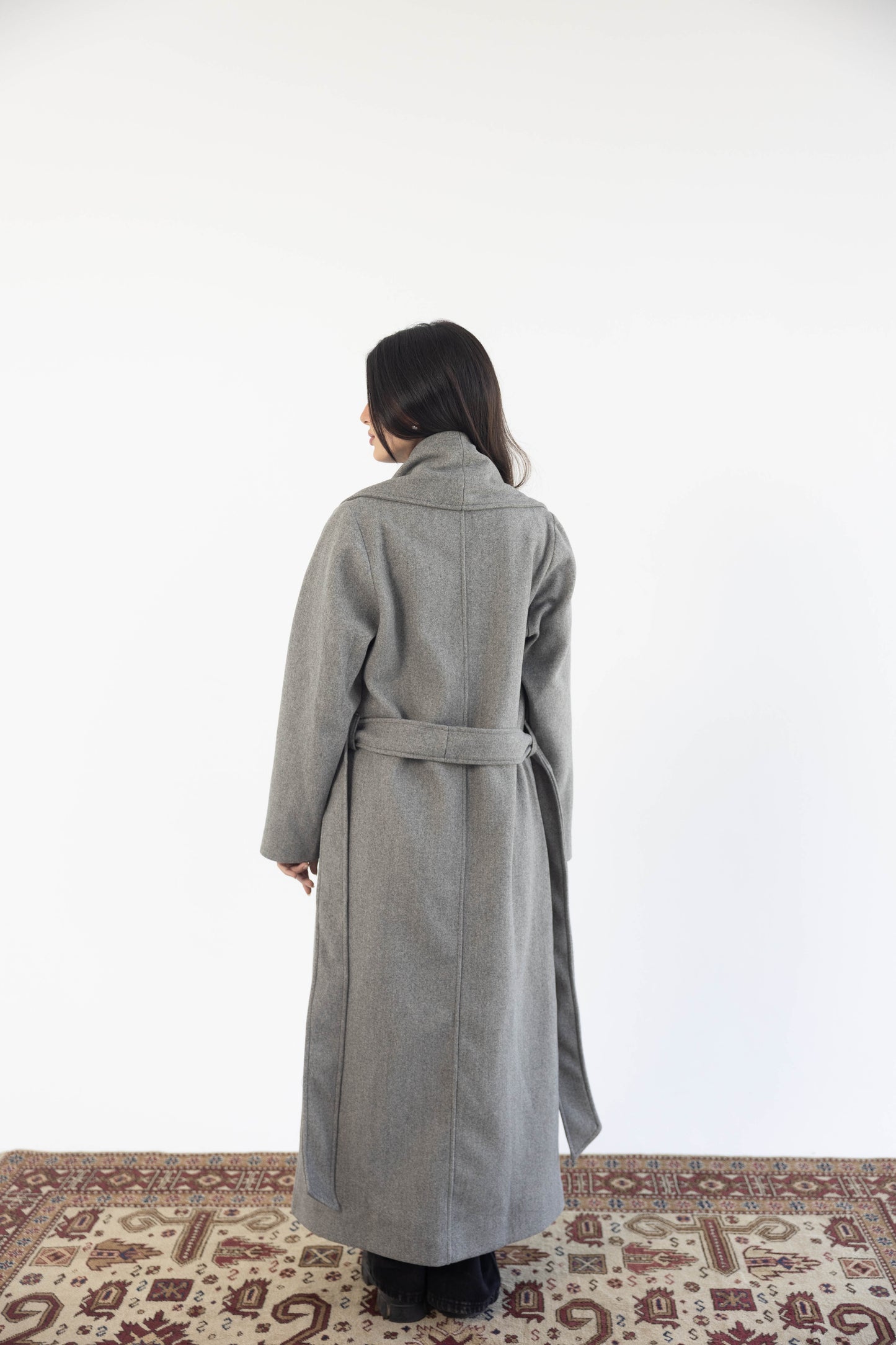 Coat in Grey