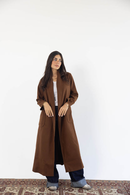 Coat in Brown