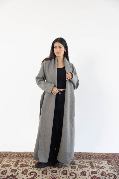 Coat in Grey