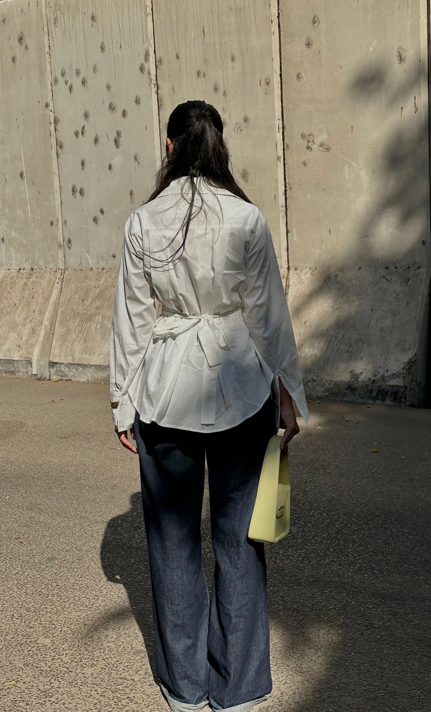 White Sculpt shirt