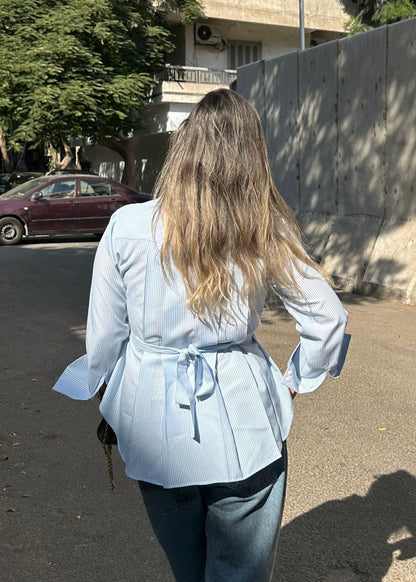 Striped Sculpt shirt