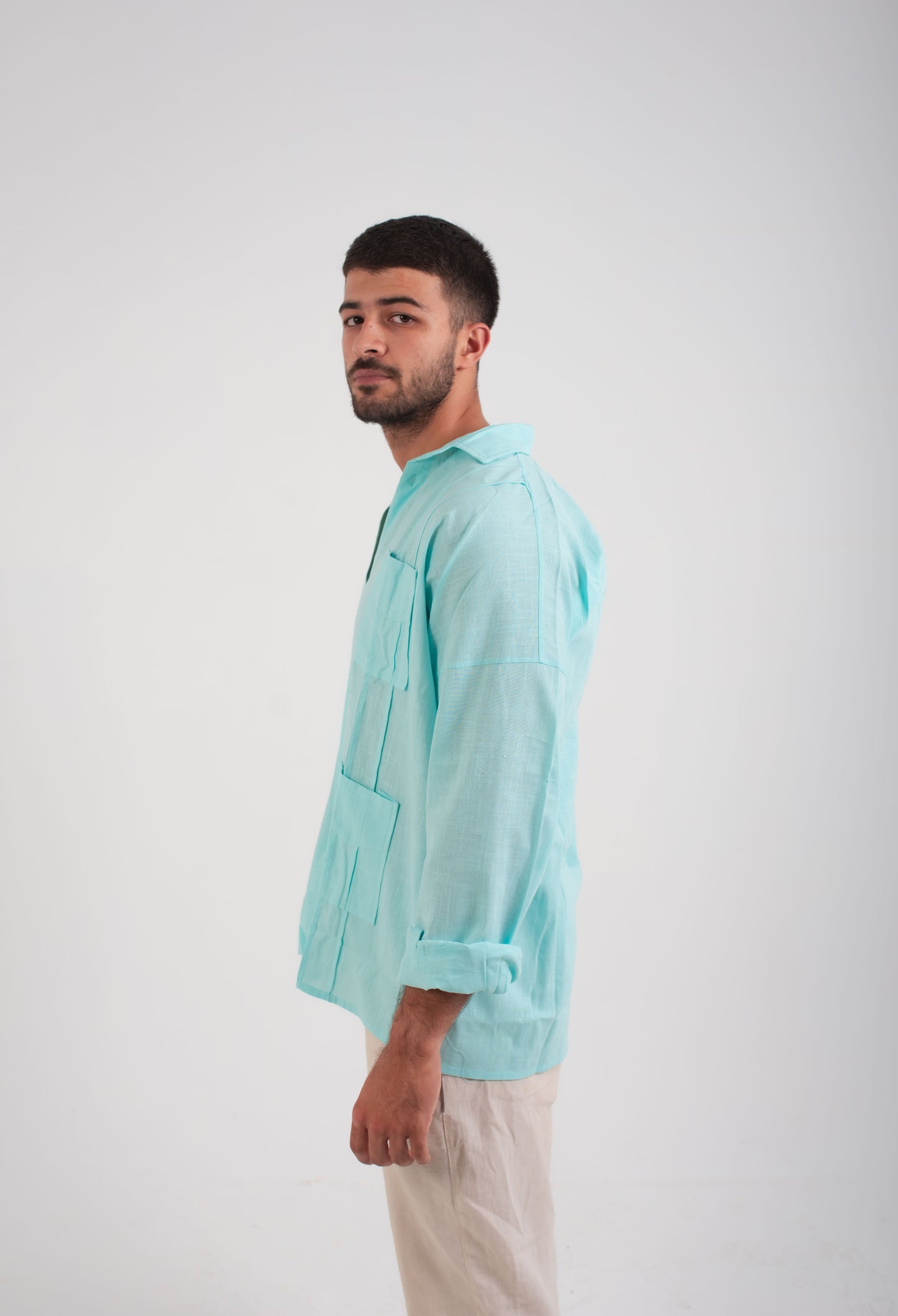 Linen Shirt with pockets