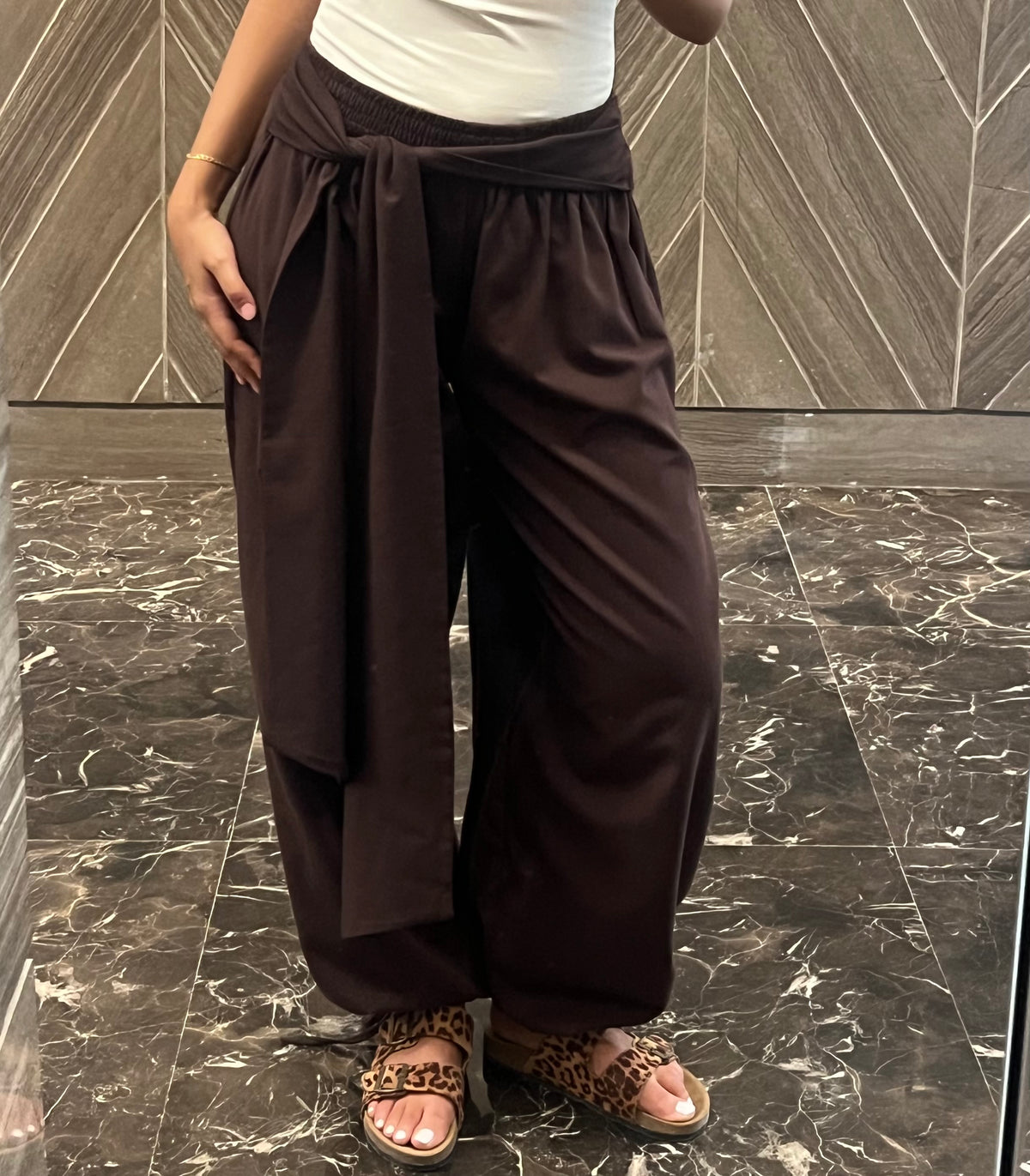 Alma wrap pants