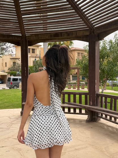 polka dots dress