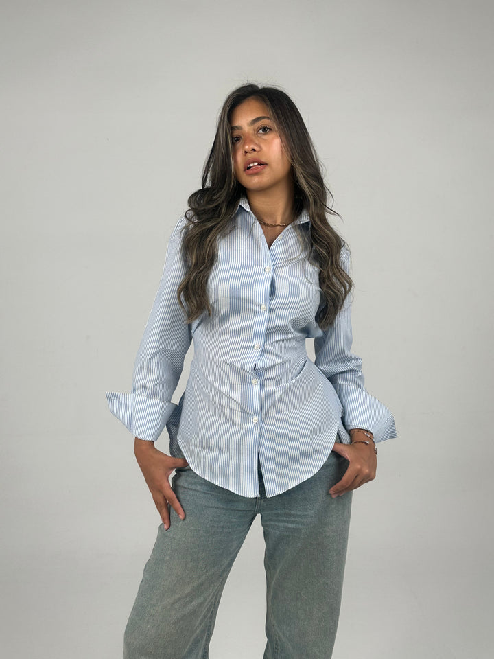 Striped Sculpt shirt