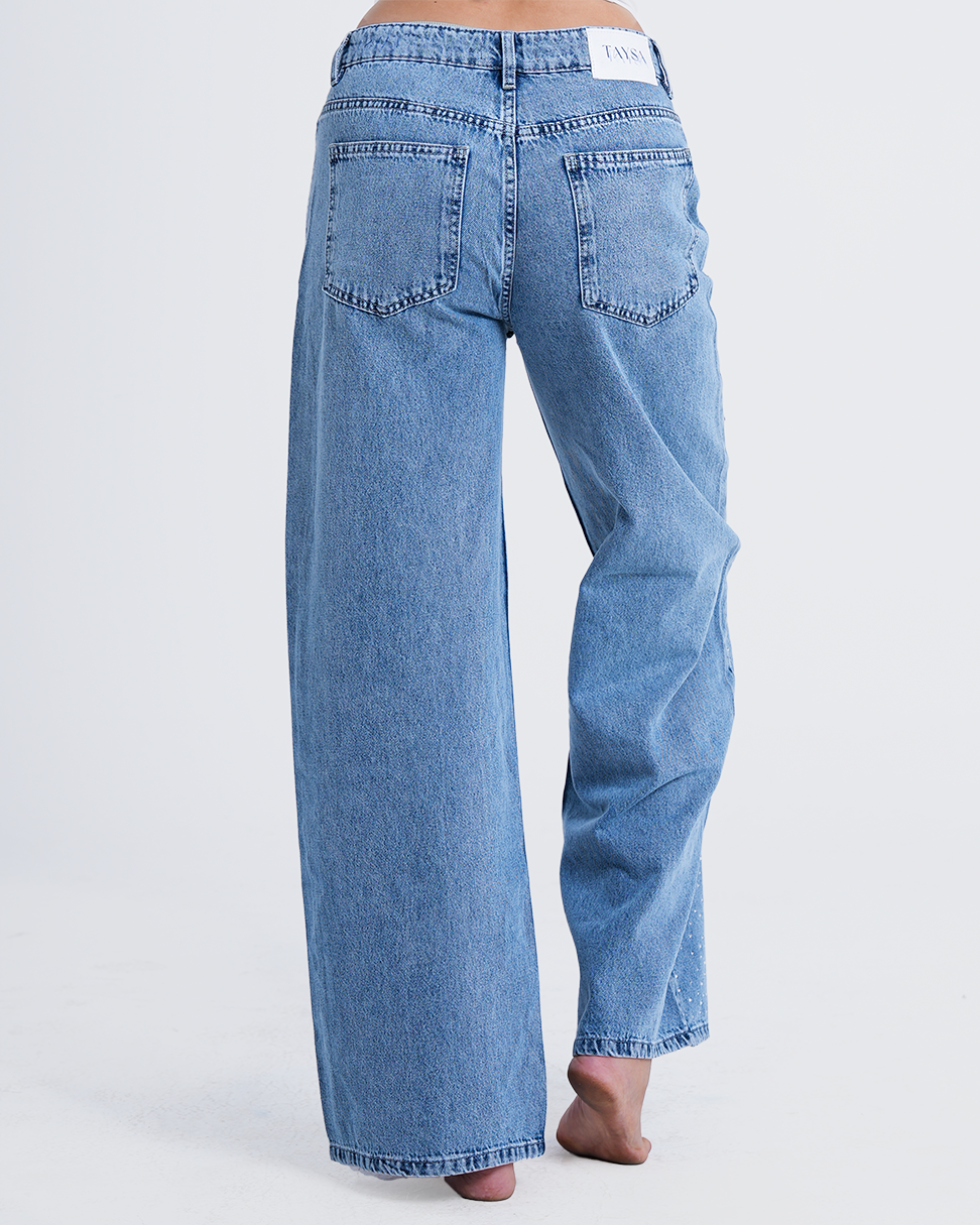 Rhinestone jeans