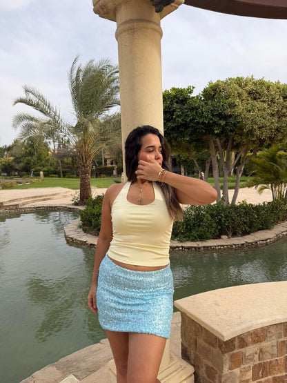 Ibiza skirt in blue