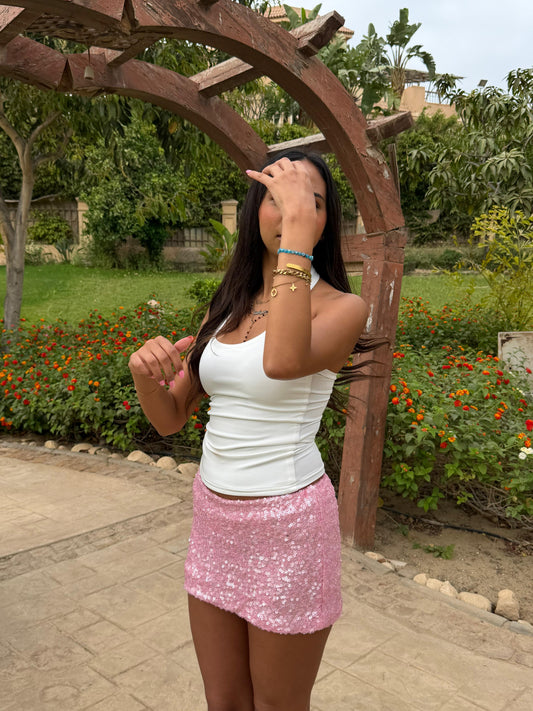 Ibiza skirt in pink