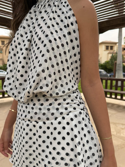 polka dots dress