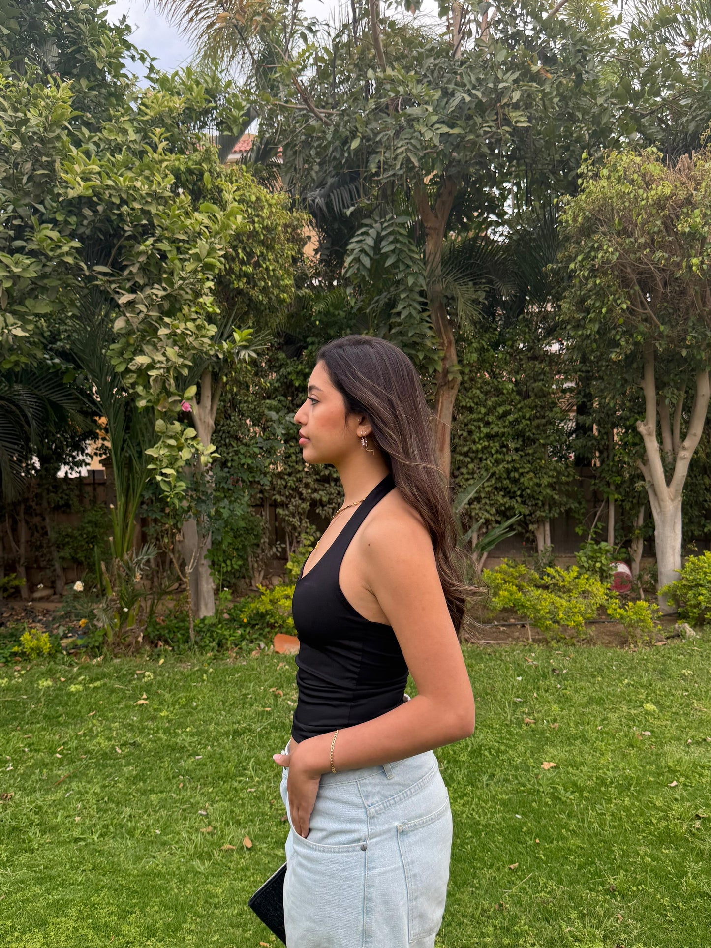 Halter Tops in black