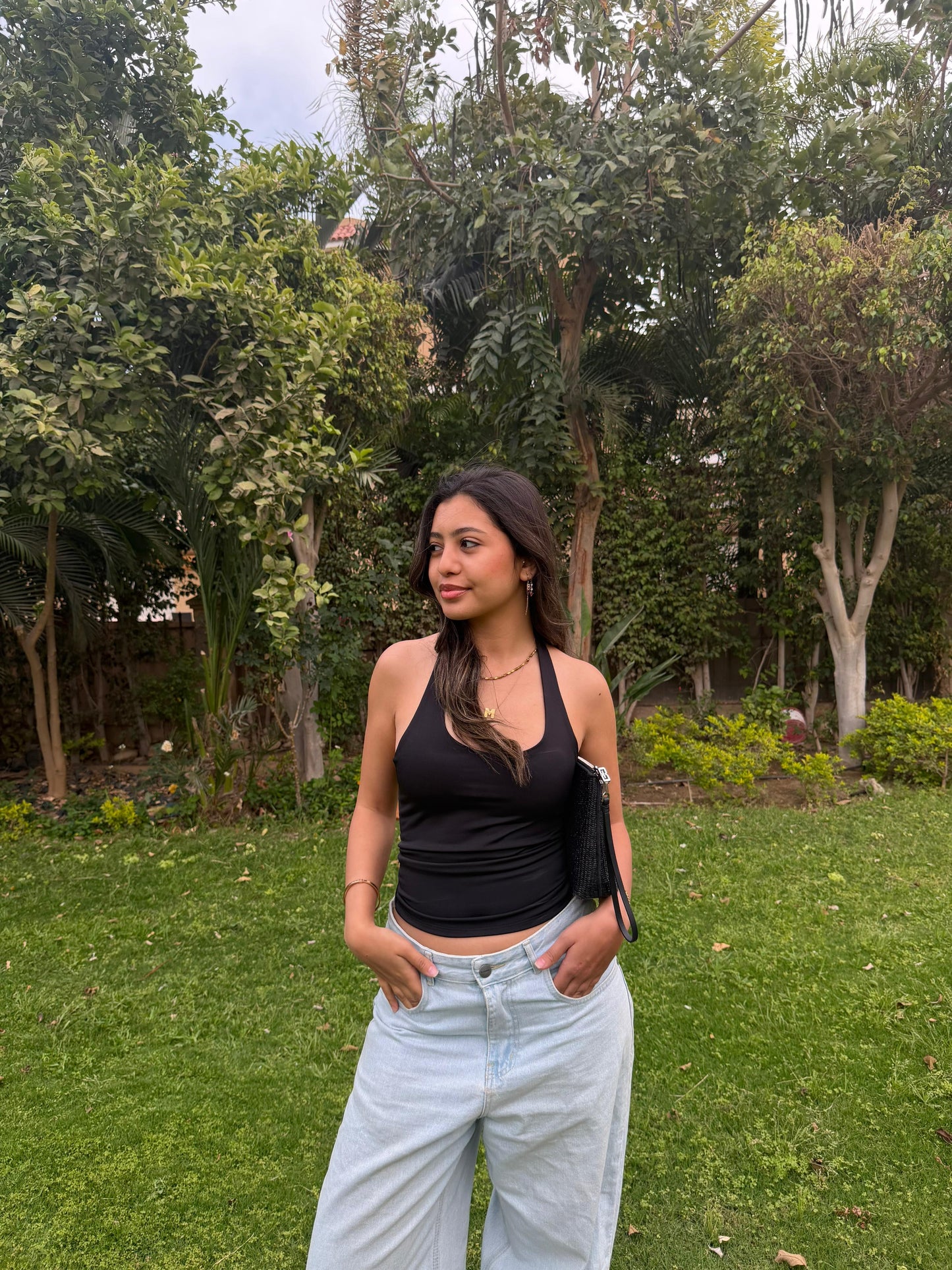 Halter Tops in black
